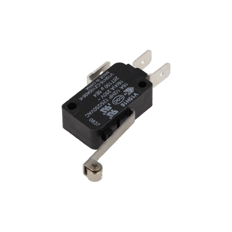 Microîntrerupător SNAP ACTION 16A 250VAC cu manetă și rolă | Electronic-mag.ro | Componente Electronice Microîntrerupător SNAP ACTION 16A 250VAC cu manetă și rolă | Electronic-mag.ro | Componente Electronice