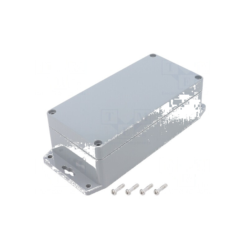 Carcasă universală 80mm x 160mm x 55mm cu lame de fixare | Electronic-mag.ro | Componente Electronice