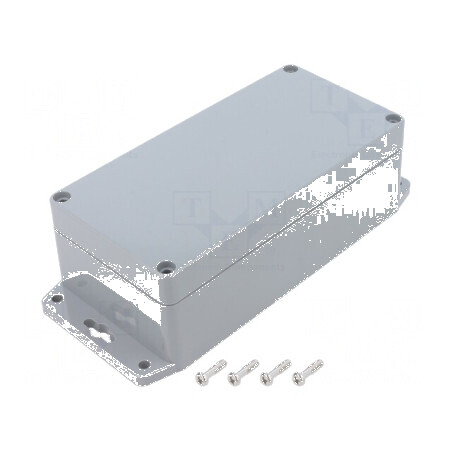 Carcasă universală 80mm x 160mm x 55mm cu lame de fixare | Electronic-mag.ro | Componente Electronice