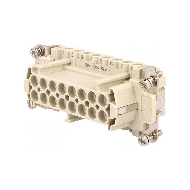Conector HDC mamă CNE PIN 16, 16A 500V, dimensiune 77.27 | Electronic-mag.ro | Componente Electronice Conector HDC mamă CNE PIN 16, 16A 500V, dimensiune 77.27 | Electronic-mag.ro | Componente Electronice