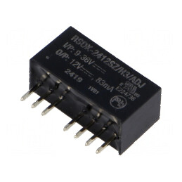 Convertor DC/DC 1W 9-36V la 3,3-17V 167mA | Electronic-mag.ro | Componente Electronice
