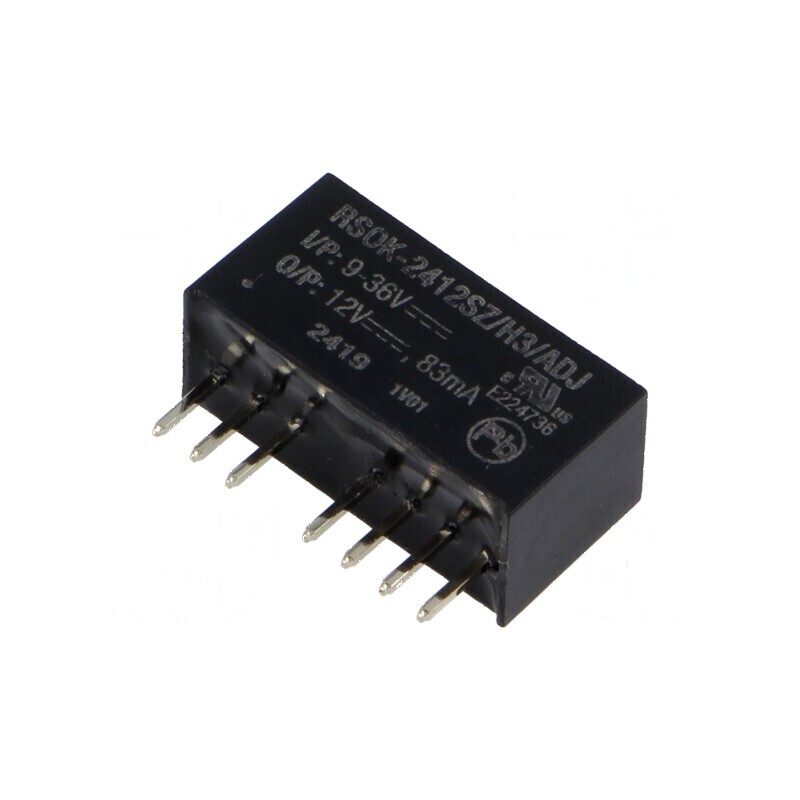 Convertor DC/DC 1W 9-36V la 3,3-17V 167mA | Electronic-mag.ro | Componente Electronice Convertor DC/DC 1W 9-36V la 3,3-17V 167mA | Electronic-mag.ro | Componente Electronice