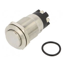 Comutator anti-vandalism SPDT 2 poziții 3A/220VAC 5A/24VDC IP65 | Electronic-mag.ro | Componente Electronice