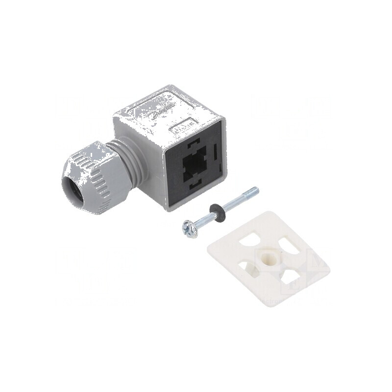Fișă de contact IP67 alb rece/gri pentru bobină | Electronic-mag.ro | Componente Electronice Fișă de contact IP67 alb rece/gri pentru bobină | Electronic-mag.ro | Componente Electronice