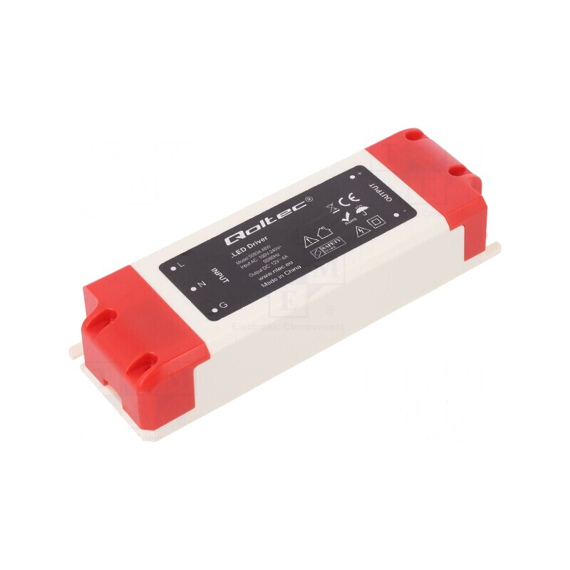 Alimentator LED 48W 12V 4A 220-240VAC IP20 | Electronic-mag.ro | Componente Electronice Alimentator LED 48W 12V 4A 220-240VAC IP20 | Electronic-mag.ro | Componente Electronice