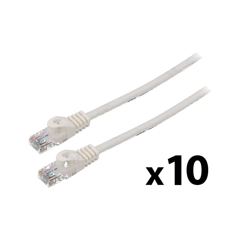 Cabluri Patch U/UTP 6 litat CCA PVC alb 2m 26AWG, pachet de 10 bucati | Electronic-mag.ro | Componente Electronice Cabluri Patch U/UTP 6 litat CCA PVC alb 2m 26AWG, pachet de 10 bucati | Electronic-mag.ro | Componente Electronice