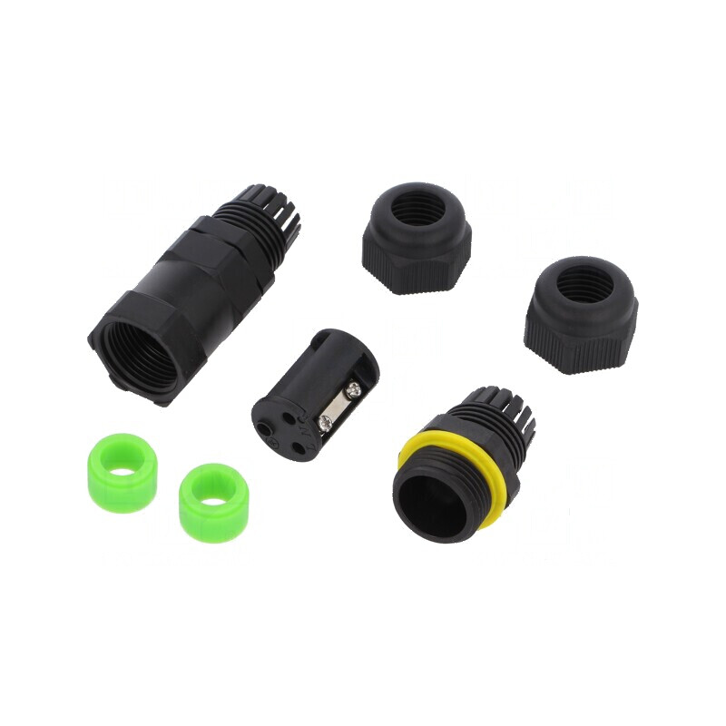 Conector alimentare AC terminal cu șurub 8,6-10,5mm 450V | Electronic-mag.ro | Componente Electronice
