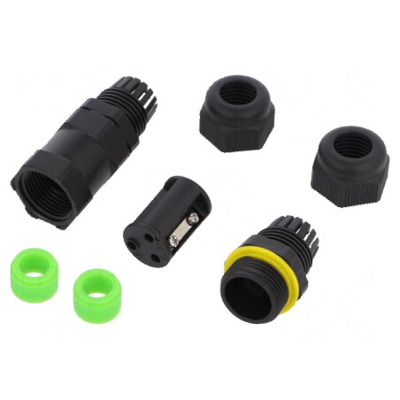 Conector alimentare AC terminal cu șurub 8,6-10,5mm 450V | Electronic-mag.ro | Componente Electronice
