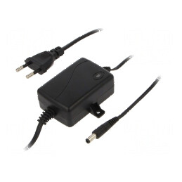 Alimentator pulsatoriu 12V 1A 12W 90-264VAC cu ieșire 5,5/2,5 | Electronic-mag.ro | Componente Electronice