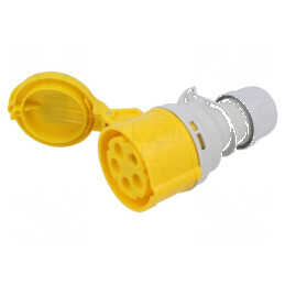 Conector alimentare AC 16A 110VAC IEC 60309 IP44 mufă mamă | Electronic-mag.ro | Componente Electronice