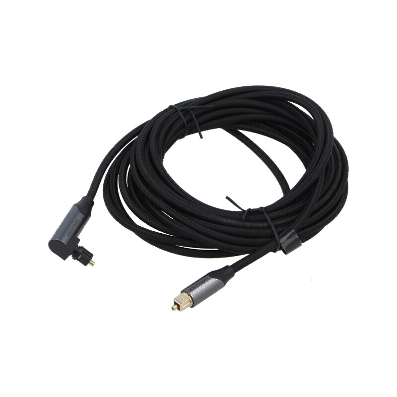 Cablu Toslink 5m, mufă aurită negru, din ambele părţi | Electronic-mag.ro | Componente Electronice Cablu Toslink 5m, mufă aurită negru, din ambele părţi | Electronic-mag.ro | Componente Electronice