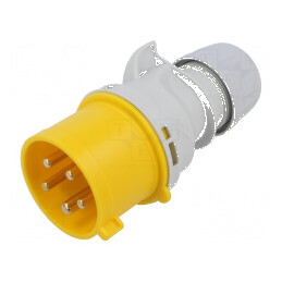 Conector alimentare AC 32A 110VAC IEC 60309 IP44 mufă tată | Electronic-mag.ro | Componente Electronice