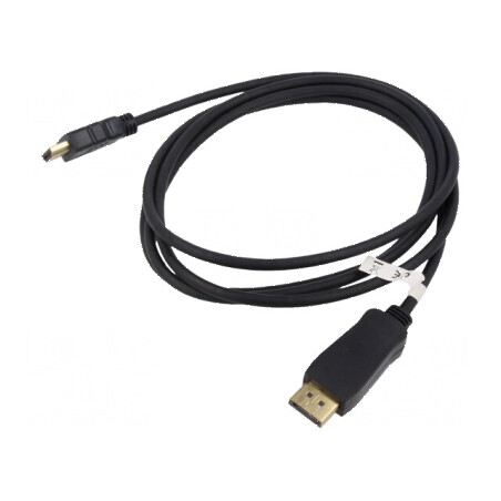 Cablu DisplayPort 1.2 la HDMI 1.4, 2m | Electronic-mag.ro | Componente Electronice