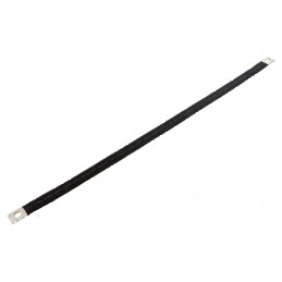 Trese bandă de împământare izolată 16mm² Ø1: 9mm Ø2: 9mm - soluție electrică | Electronic-mag.ro | Componente Electronice