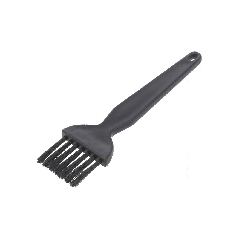Perie ESD 3mm pentru împrăștire, lungime totală 140mm | Electronic-mag.ro | Componente Electronice