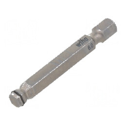 Capăt de șurubelniță imbus sferic HEX 6mm, lungime totală 50mm | Electronic-mag.ro | Componente Electronice
