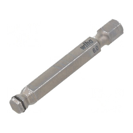 Capăt de șurubelniță imbus sferic HEX 6mm, lungime totală 50mm | Electronic-mag.ro | Componente Electronice