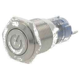 Comutator anti-vandalism Poz 2 SPDT 0,5A/220VAC 1A/24VDC | Electronic-mag.ro | Componente Electronice
