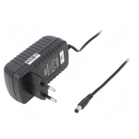 Alimentator pulsatoriu 12VDC 2A 24W plug-in | Electronic-mag.ro | Componente Electronice