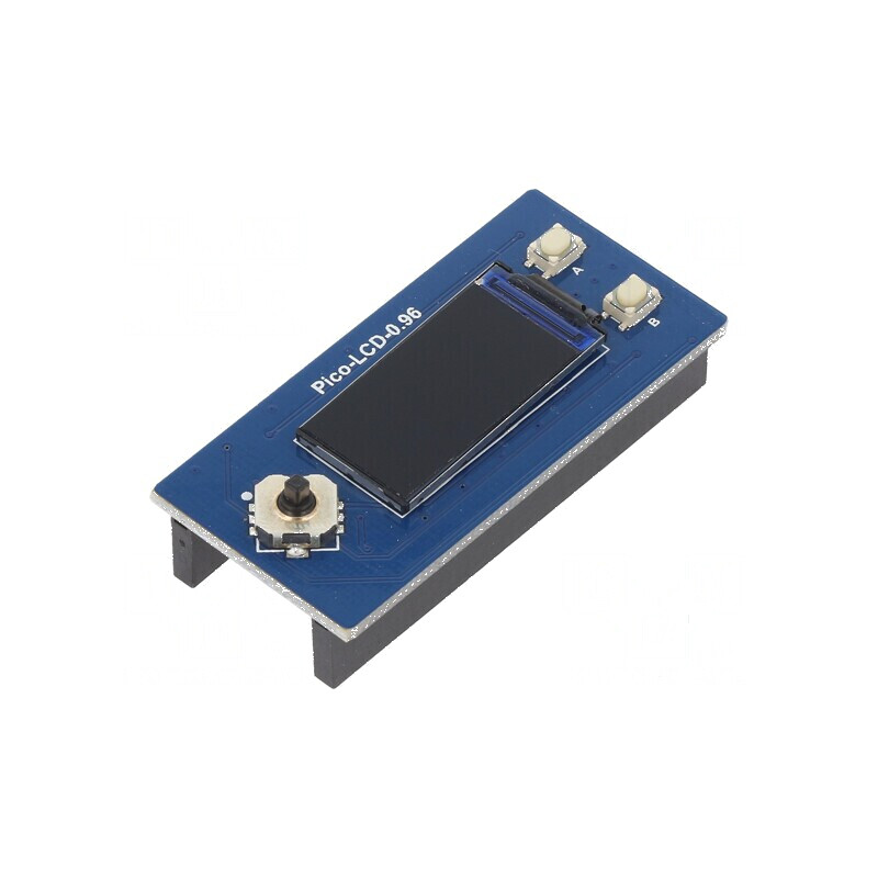 Afişaj LCD grafic 160x80 52x25mm 0,96'' cu PIN 40 2x20 | Electronic-mag.ro | Componente Electronice