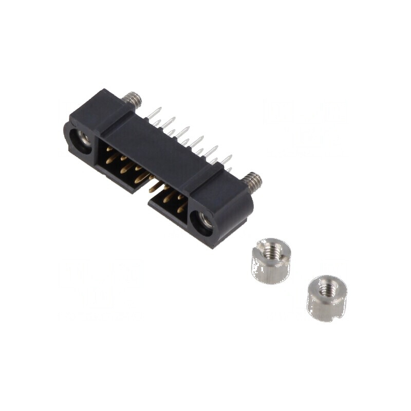 Conector PCB-cablu/PCB soclu tată PIN 12 Datamate J-Tek THT | Electronic-mag.ro | Componente Electronice