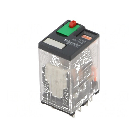 Releu electromagnetic DPDT 230VAC 5A | Electronic-mag.ro | Componente Electronice