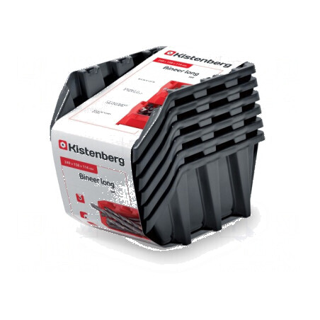 Cuvă neagră lungă 249x158x114mm 6buc KBILS25 | Electronic-mag.ro | Componente Electronice