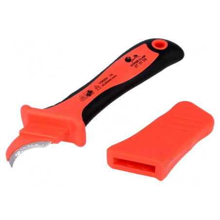 Cuțit semirotund pentru electricieni, lungime 180mm | Electronic-mag.ro | Componente Electronice