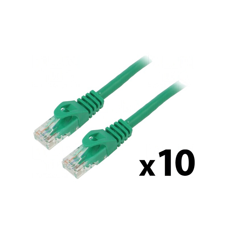 Cabluri patch U/UTP 5e litat CCA PVC verde 3m 26AWG | Electronic-mag.ro | Componente Electronice Cabluri patch U/UTP 5e litat CCA PVC verde 3m 26AWG | Electronic-mag.ro | Componente Electronice