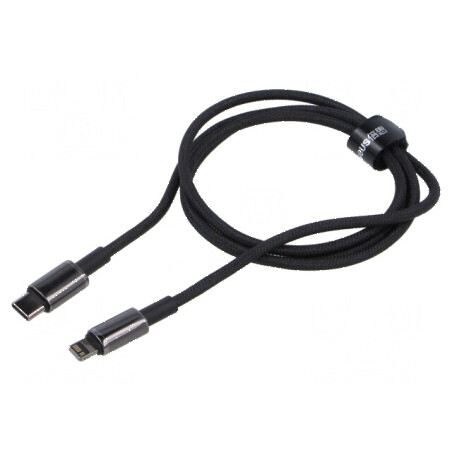 Cablu USB 2.0 Apple Lightning și USB C, 2m, High Speed | Electronic-mag.ro | Componente Electronice
