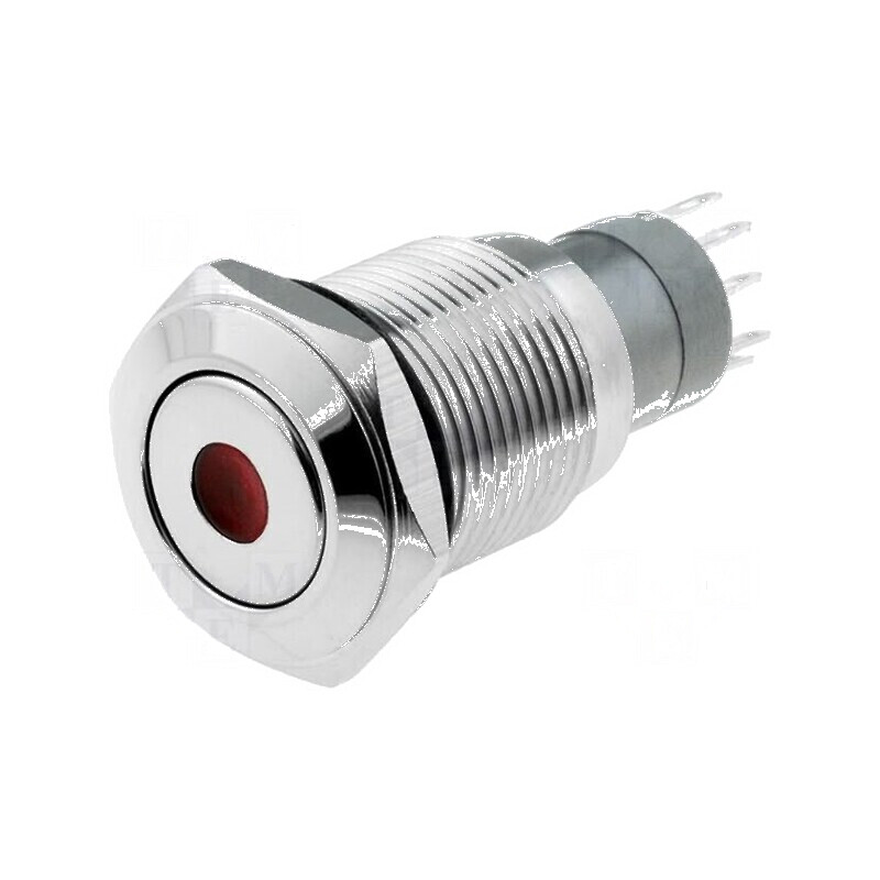 Comutator anti-vandalism Poz 2 SPDT 0,5A/220VAC 1A/24VDC | Electronic-mag.ro | Componente Electronice