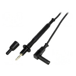 Cablu de măsurare 20A cu mufă banană 4 mm | Electronic-mag.ro | Componente Electronice