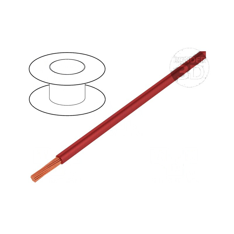 Cablu Silivolt®-HV 1x1mm2 litat OFC silicon roşu 10kV 100m | Electronic-mag.ro | Componente Electronice Cablu Silivolt®-HV 1x1mm2 litat OFC silicon roşu 10kV 100m | Electronic-mag.ro | Componente Electronice