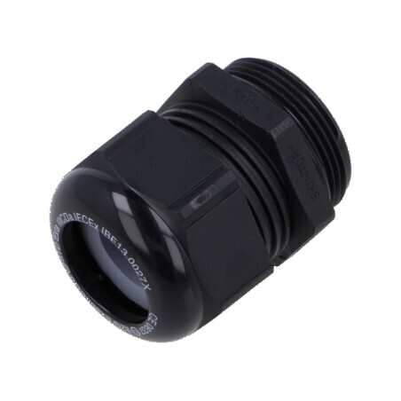 Garnitură etanșare M32 1,5 IP68 poliamidă neagră | Electronic-mag.ro | Componente Electronice