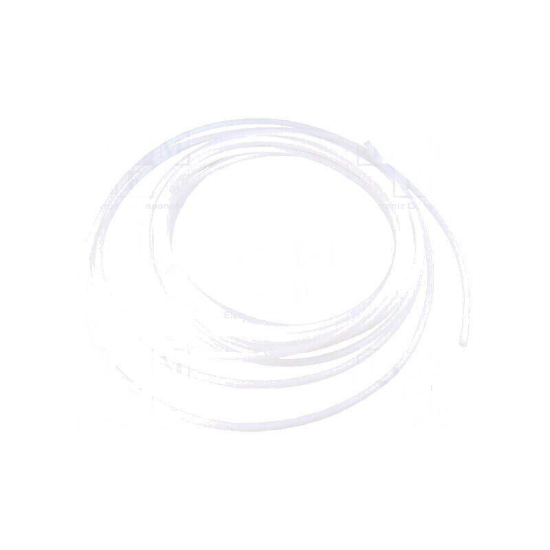 Furtun PTFE 4mm alb, max. 25bar, -70÷260°C | Electronic-mag.ro | Componente Electronice