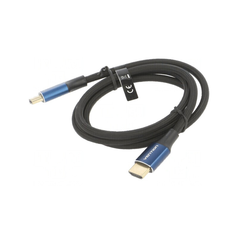 Cablu HDMI 2.1 Negru Mufă HDMI PVC Textilă | Electronic-mag.ro | Componente Electronice Cablu HDMI 2.1 Negru Mufă HDMI PVC Textilă | Electronic-mag.ro | Componente Electronice