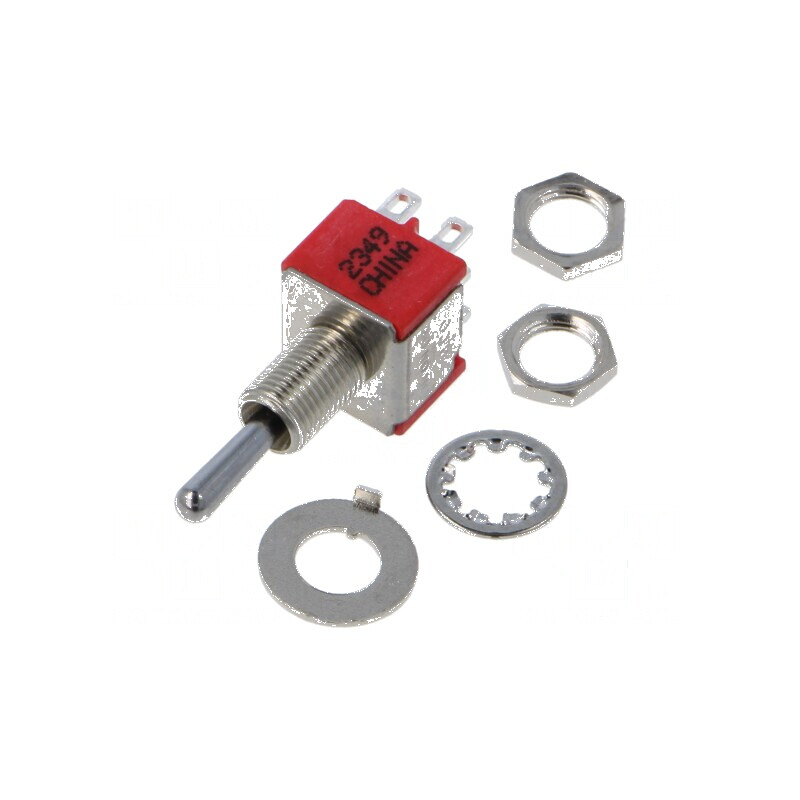 Comutator basculant Poz 3 DP3T ON-ON-ON 2A/250VAC 5A/28VDC | Electronic-mag.ro | Componente Electronice