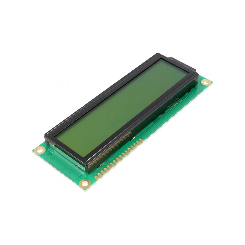 Afișaj LCD alfanumeric STN 16x2 galben-verde LED | Electronic-mag.ro | Componente Electronice Afișaj LCD alfanumeric STN 16x2 galben-verde LED | Electronic-mag.ro | Componente Electronice