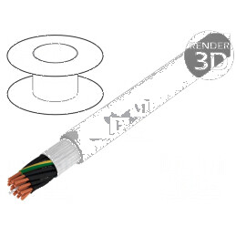 Cablu de control ÖLFLEX® FD CLASSIC 810 18G1mm2 PVC | Electronic-mag.ro | Componente Electronice