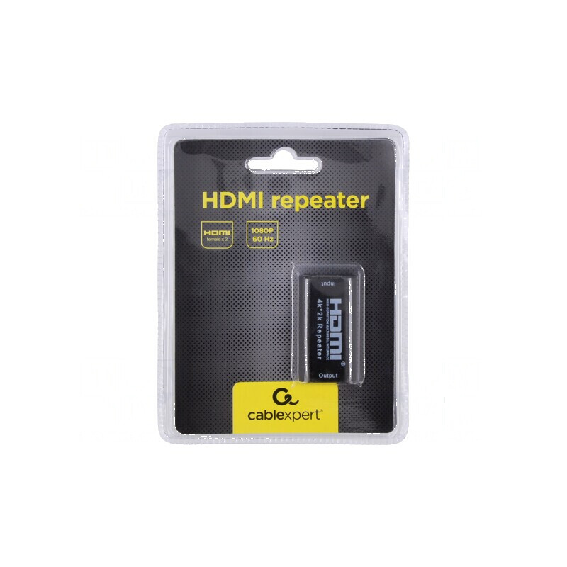 Repeater HDMI 1.4 cu soclu HDMI negru | Electronic-mag.ro | Componente Electronice