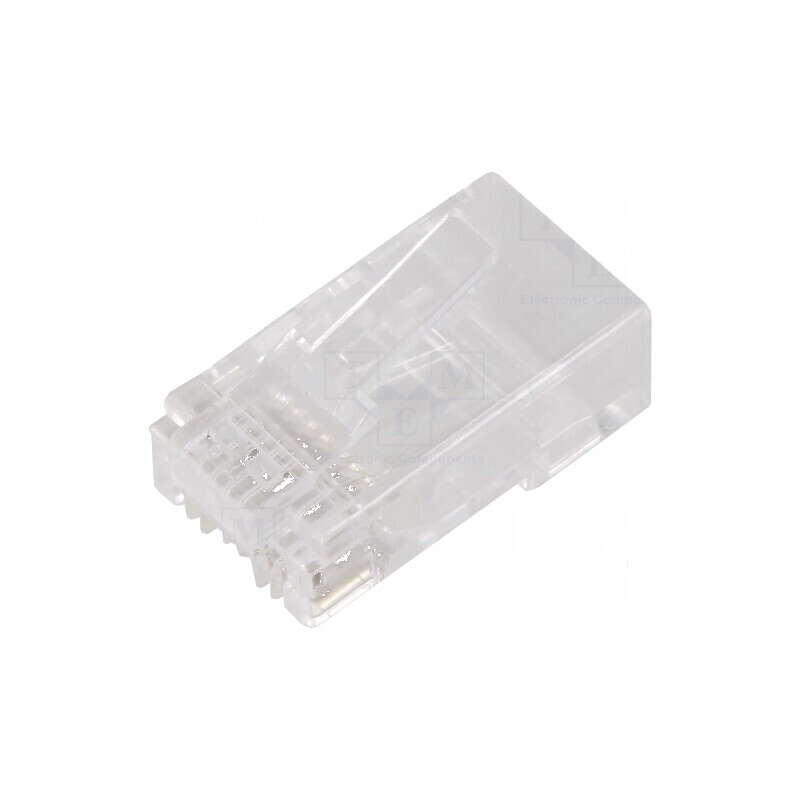 Conector RJ45 Cat 5e 8p8c Mufă de Trecere | Electronic-mag.ro | Componente Electronice