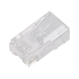 Conector RJ45 Cat 6 8p8c mufă de trecere 8 pini | Electronic-mag.ro | Componente Electronice