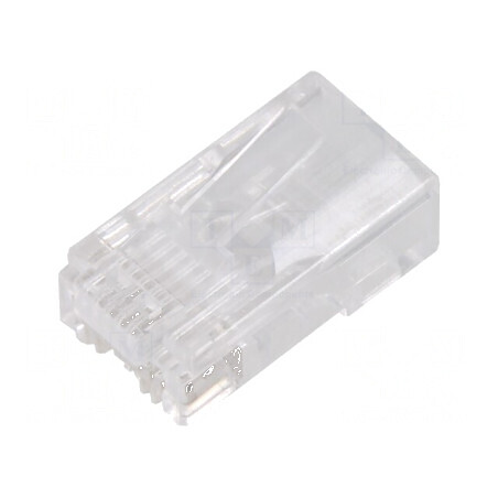 Conector RJ45 Cat 6 8p8c mufă de trecere 8 pini | Electronic-mag.ro | Componente Electronice