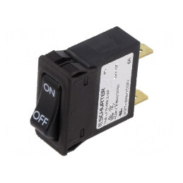Întrerupător de supracurent Unom 240VAC 32VDC 6A SNAP-IN | Electronic-mag.ro | Componente Electronice