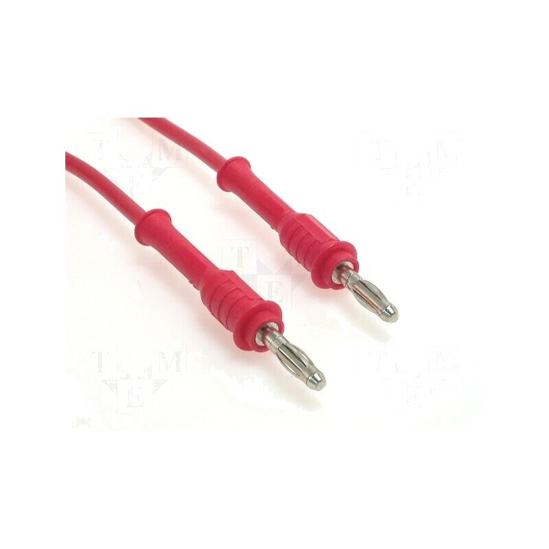 Cablu de măsurare 70VDC 33VAC 20A cu soclu axial 4mm roșu | Electronic-mag.ro | Componente Electronice Cablu de măsurare 70VDC 33VAC 20A cu soclu axial 4mm roșu | Electronic-mag.ro | Componente Electronice