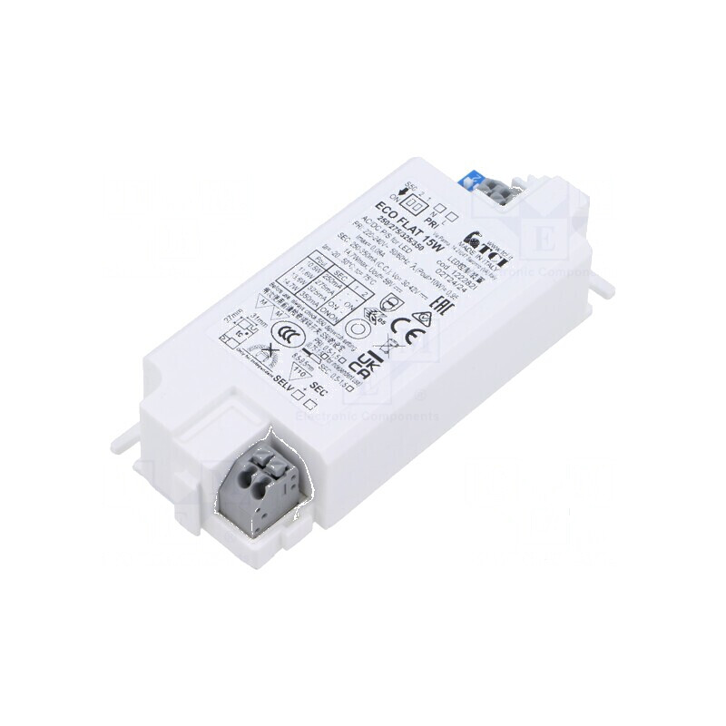 Alimentator pulsatoriu LED 30-42VDC 250-350mA 220-240VAC | Electronic-mag.ro | Componente Electronice