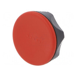 Buton de reglare roșu Ø 56mm M12 29mm H | Electronic-mag.ro | Componente Electronice