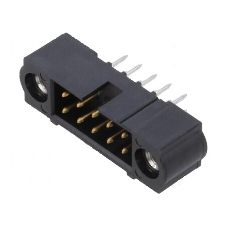 Conector PCB-cablu Soclu Tată PIN 10 Datamate J-Tek THT | Electronic-mag.ro | Componente Electronice