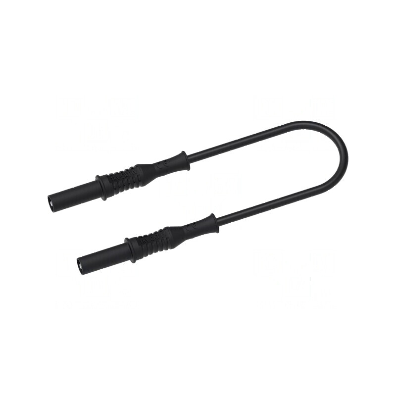 Cablu de măsurare 12A cu mufă banană 4 mm, 2 capete | Electronic-mag.ro | Componente Electronice Cablu de măsurare 12A cu mufă banană 4 mm, 2 capete | Electronic-mag.ro | Componente Electronice