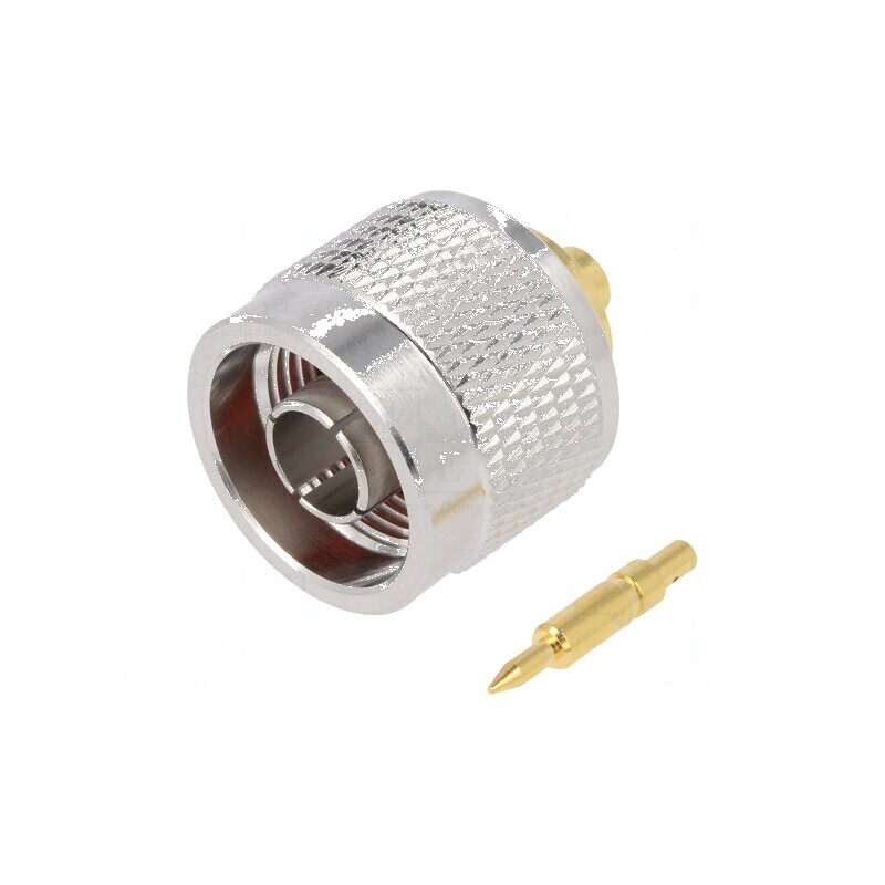Conector N mufă tată drept 50Ω pentru lipire și crimpare pe cablu PTFE | Electronic-mag.ro | Componente Electronice Conector N mufă tată drept 50Ω pentru lipire și crimpare pe cablu PTFE | Electronic-mag.ro | Componente Electronice